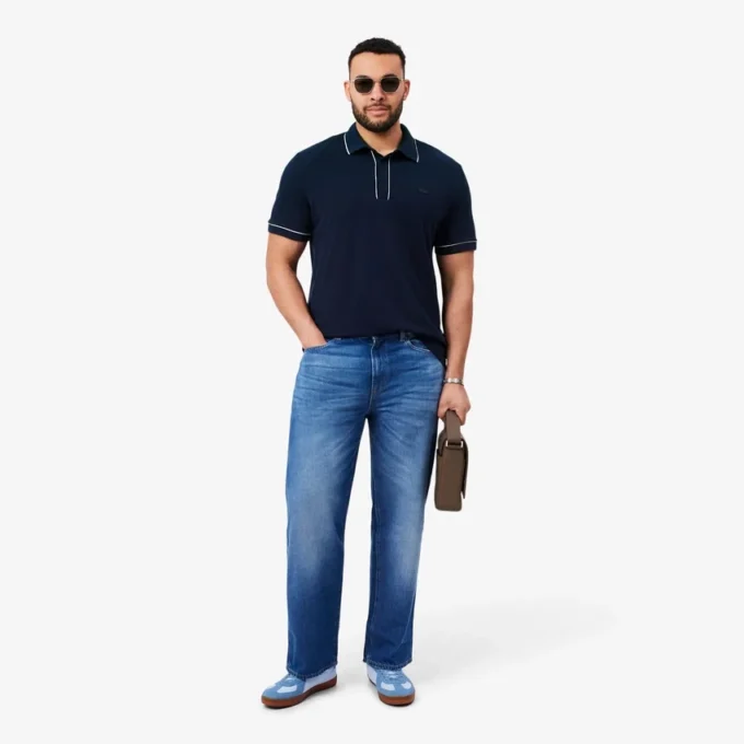 Polo da uomo Paris Stretch Piqua Regular Fit Polo da uomo Paris Stretch Piqua Regular Fit