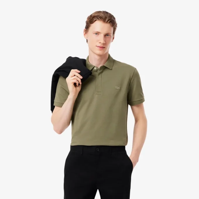 Polo da uomo Paris Stretch Piqua, vestibilità regolare