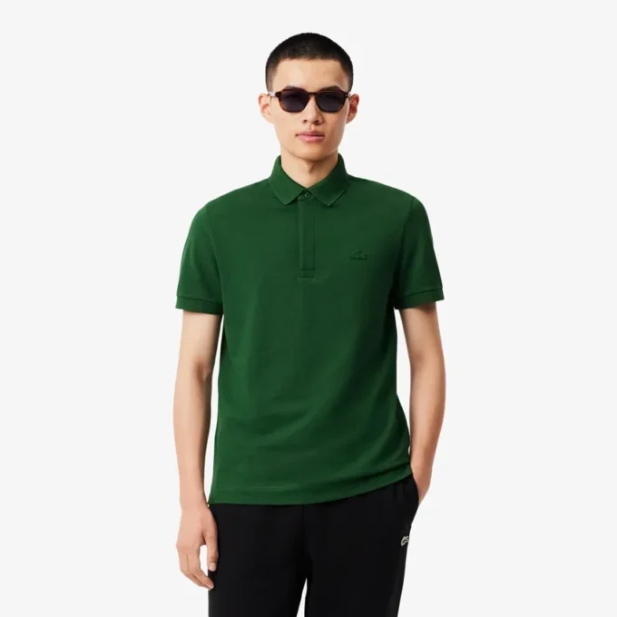 Polo da uomo Paris Stretch Piqua, vestibilità regolare Polo da uomo Paris Stretch Piqua, vestibilità regolare