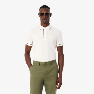 Polo da uomo Paris Stretch Piqua, vestibilità regolare
