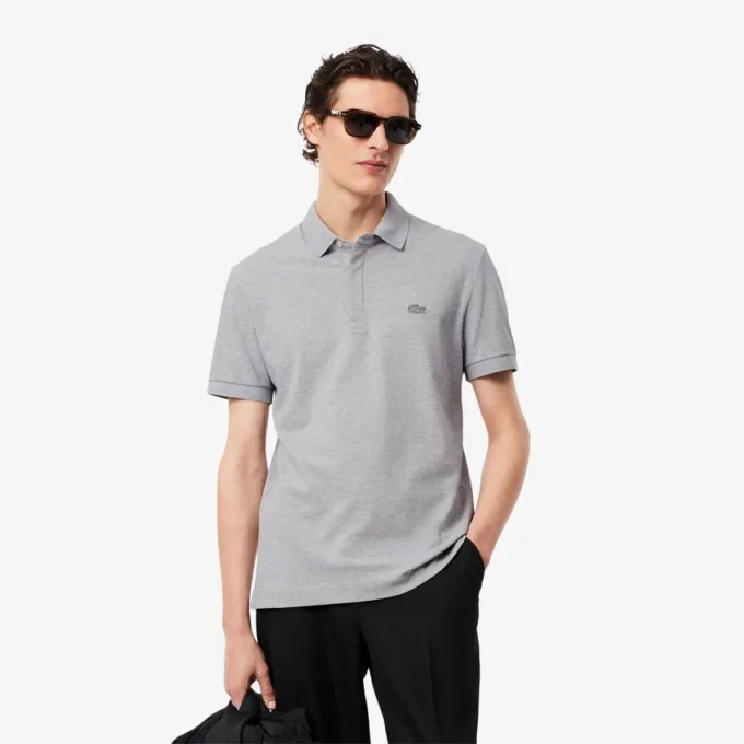 Polo da uomo Paris Stretch Piqua, vestibilità regolare
