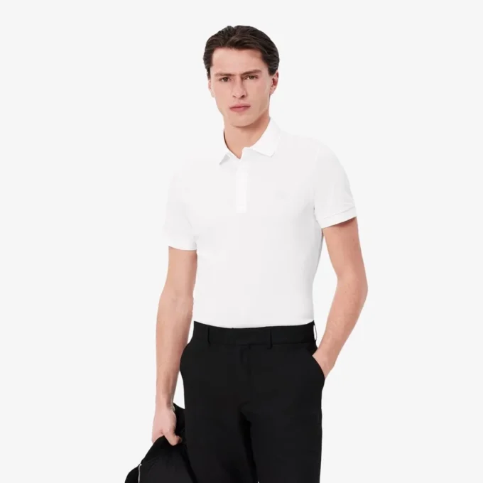 Polo da uomo Paris Stretch Piqua, vestibilità regolare Polo da uomo Paris Stretch Piqua, vestibilità regolare