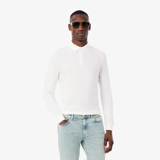 Polo da uomo Paris Stretch Piqua, vestibilità regolare