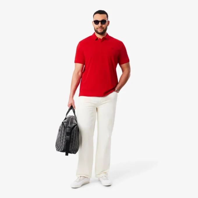 Polo da uomo Paris Stretch Piqua, vestibilità regolare