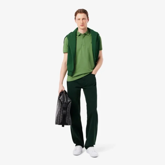Polo da uomo Paris Stretch Piqua, vestibilità regolare