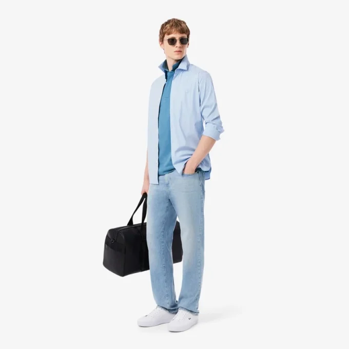 Polo da uomo Paris Stretch Piqua, vestibilità regolare
