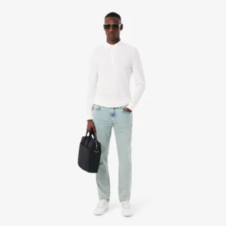 Polo da uomo Paris Stretch Piqua, vestibilità regolare