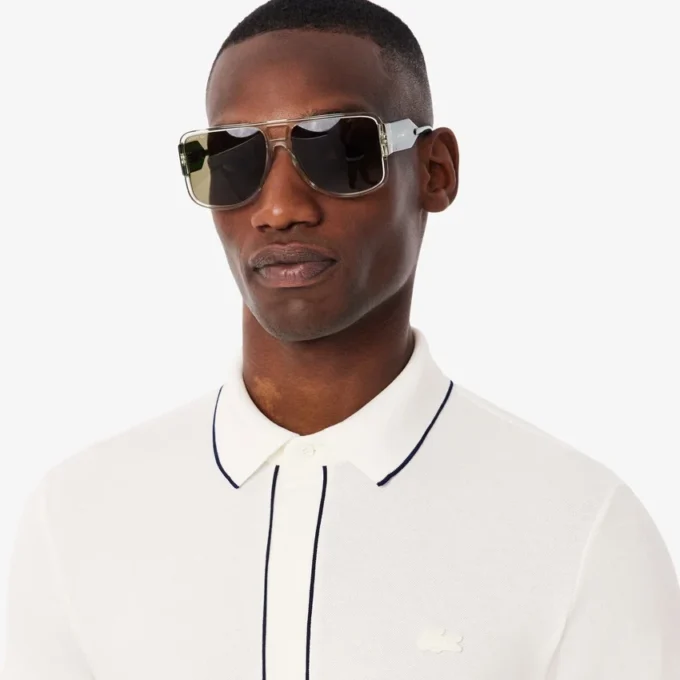 Polo da uomo Paris Stretch Piqua, vestibilità regolare