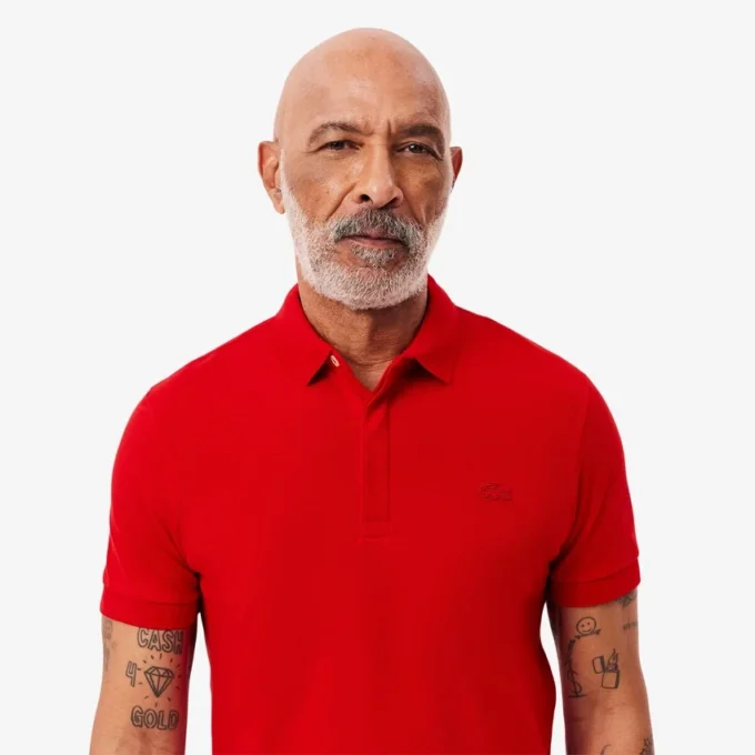 Polo da uomo Paris Stretch Piqua, vestibilità regolare