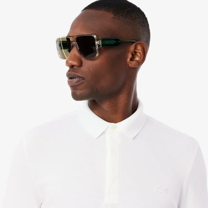 Polo da uomo Paris Stretch Piqua, vestibilità regolare