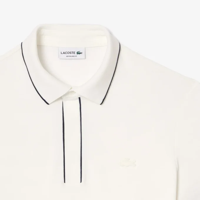 Polo da uomo Paris Stretch Piqua, vestibilità regolare