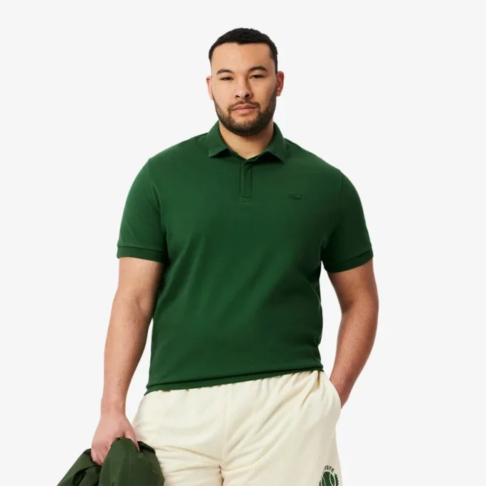 Polo da uomo Paris Stretch Piqua, vestibilità regolare Polo da uomo Paris Stretch Piqua, vestibilità regolare