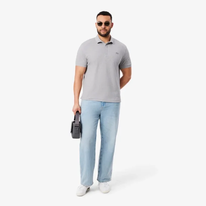 Polo da uomo Paris Stretch Piqua, vestibilità regolare