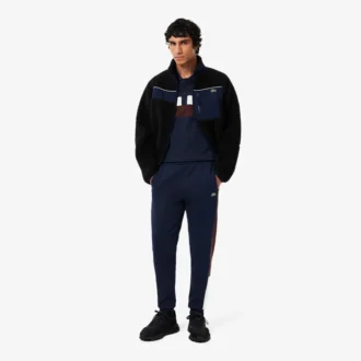 Polo da uomo Regular Fit Colorblock Petit Piqué
