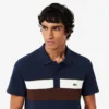 Polo da uomo Regular Fit Colorblock Petit Piqué Polo da uomo Regular Fit Colorblock Petit Piqué