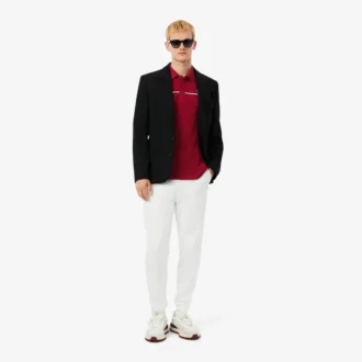 Polo da uomo Regular Fit con bordi con logo L.12.12