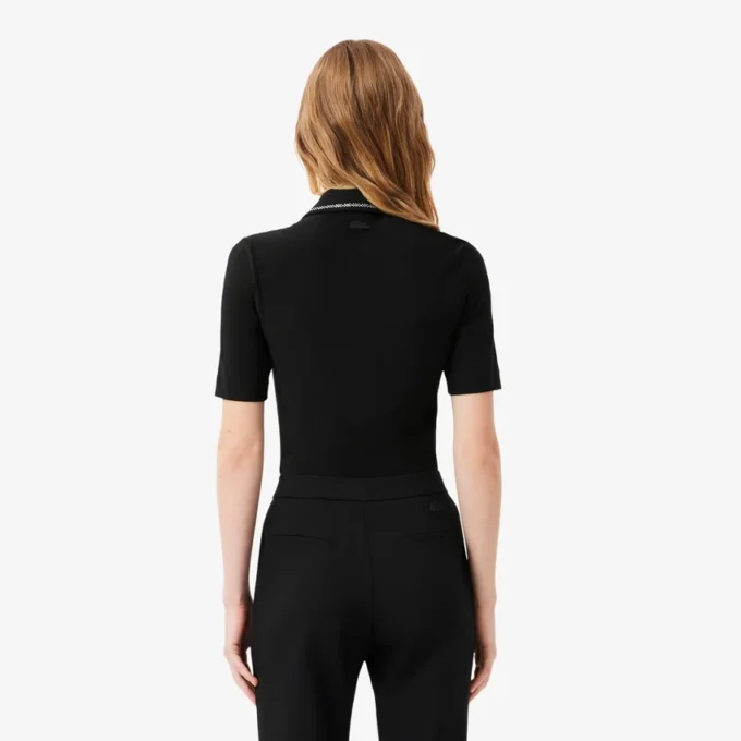Polo Diamanta Pop L.12.12 Slim Fit da donna Polo Diamanta Pop L.12.12 Slim Fit da donna