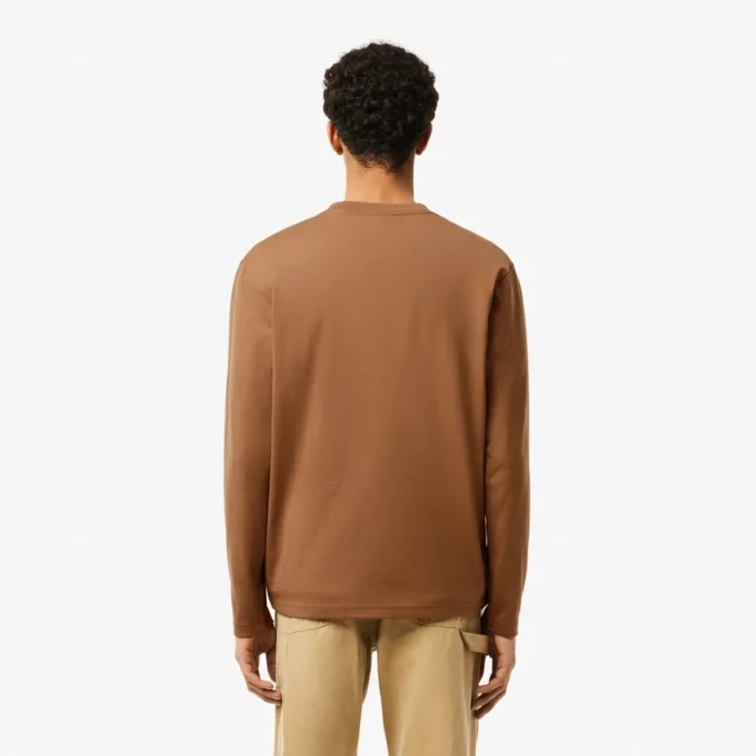 Polo Henley da uomo a maniche lunghe Polo Henley da uomo a maniche lunghe
