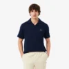 Polo in cotone e lino dalla vestibilità classica Polo in cotone e lino dalla vestibilità classica