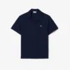 Polo in cotone e lino dalla vestibilità classica Polo in cotone e lino dalla vestibilità classica
