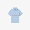 Polo in piqué a righe con marchio Ultra Dry Polo in piqué a righe con marchio Ultra Dry