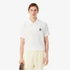 Polo in piqué con badge e vestibilità classica Polo in piqué con badge e vestibilità classica
