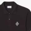 Polo in piqué con badge e vestibilità classica Polo in piqué con badge e vestibilità classica