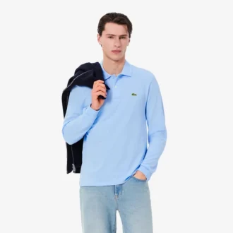 Polo L.12.12 da uomo a maniche lunghe Classic Fit