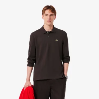 Polo L.12.12 da uomo a maniche lunghe Classic Fit