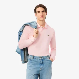 Polo L.12.12 da uomo a maniche lunghe Classic Fit
