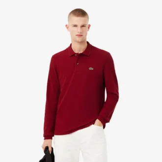 Polo L.12.12 da uomo a maniche lunghe Classic Fit
