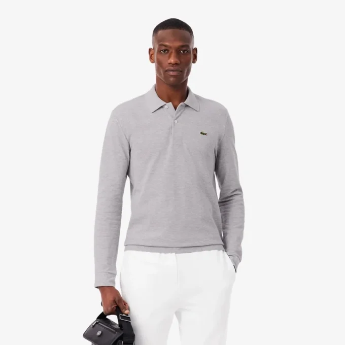 Polo L.12.12 da uomo a maniche lunghe Classic Fit