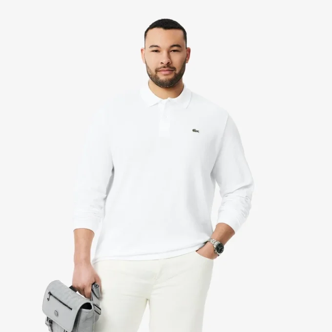 Polo L.12.12 da uomo a maniche lunghe Classic Fit