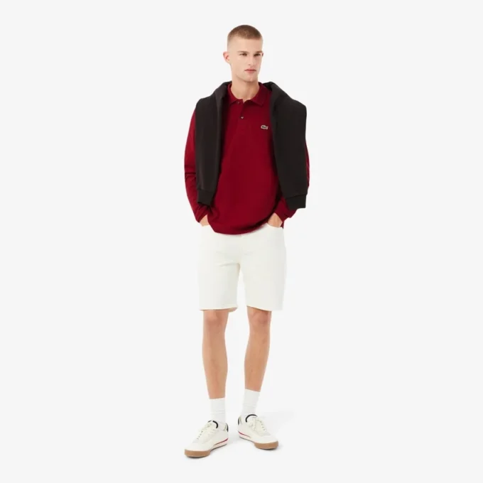 Polo L.12.12 da uomo a maniche lunghe Classic Fit