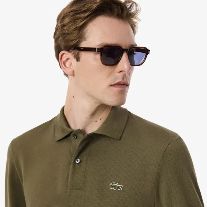 Polo L.12.12 da uomo a maniche lunghe Classic Fit Polo L.12.12 da uomo a maniche lunghe Classic Fit