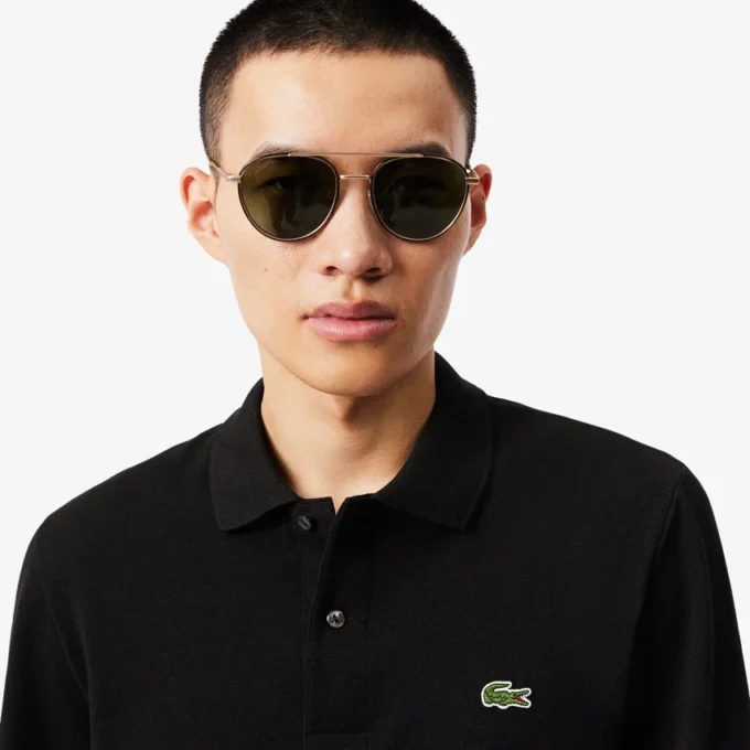 Polo L.12.12 da uomo a maniche lunghe Classic Fit