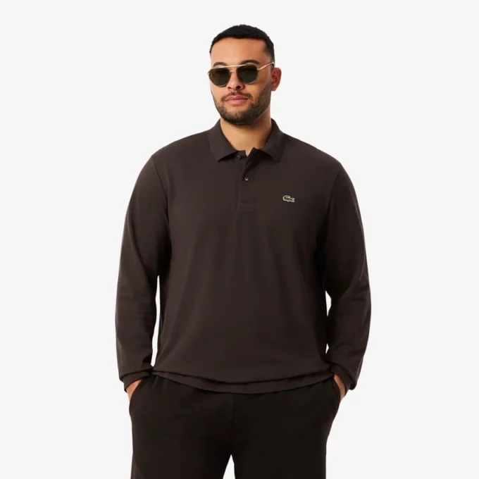 Polo L.12.12 da uomo a maniche lunghe Classic Fit Polo L.12.12 da uomo a maniche lunghe Classic Fit