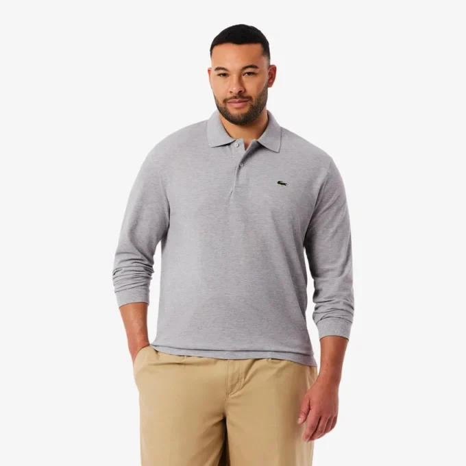 Polo L.12.12 da uomo a maniche lunghe Classic Fit