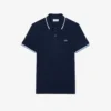 Polo L.12.12 da uomo, vestibilità regolare con dettagli decorativi Polo L.12.12 da uomo, vestibilità regolare con dettagli decorativi