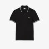 Polo L.12.12 da uomo, vestibilità regolare con dettagli decorativi Polo L.12.12 da uomo, vestibilità regolare con dettagli decorativi