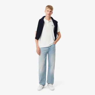 Polo L.12.12 Light Piqua da uomo con vestibilità classica