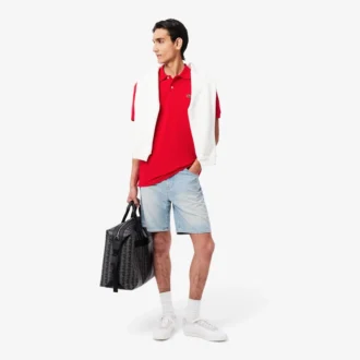 Polo L.12.12 Light Piqua da uomo, vestibilità classica