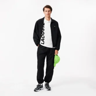 Polo Lacoste Movement da uomo con stampa, vestibilità regolare