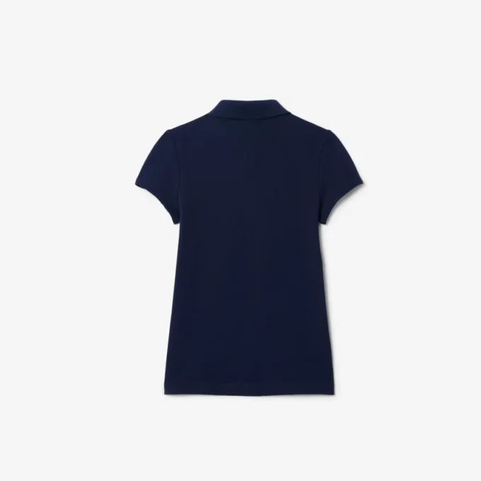 Polo Mini Piqua con colletto smerlato per bambini Polo Mini Piqua con colletto smerlato per bambini