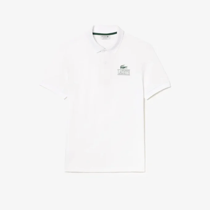 Polo Mini Piqua elasticizzata dal taglio regolare unisex
