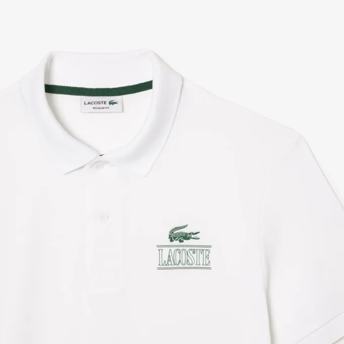 Polo Mini Piqua elasticizzata dal taglio regolare unisex