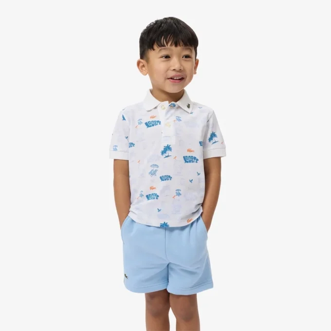 Polo Mini Piqua stampata Polo Mini Piqua stampata