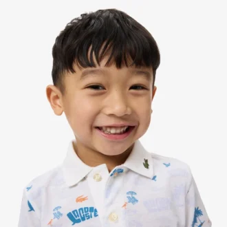 Polo Mini Piqua stampata