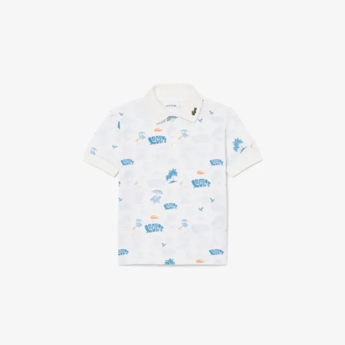Polo Mini Piqua stampata Polo Mini Piqua stampata