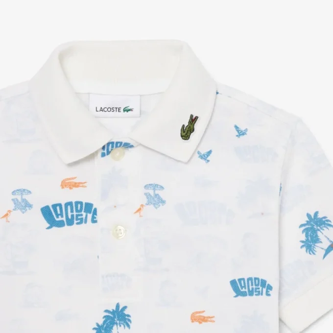 Polo Mini Piqua stampata Polo Mini Piqua stampata